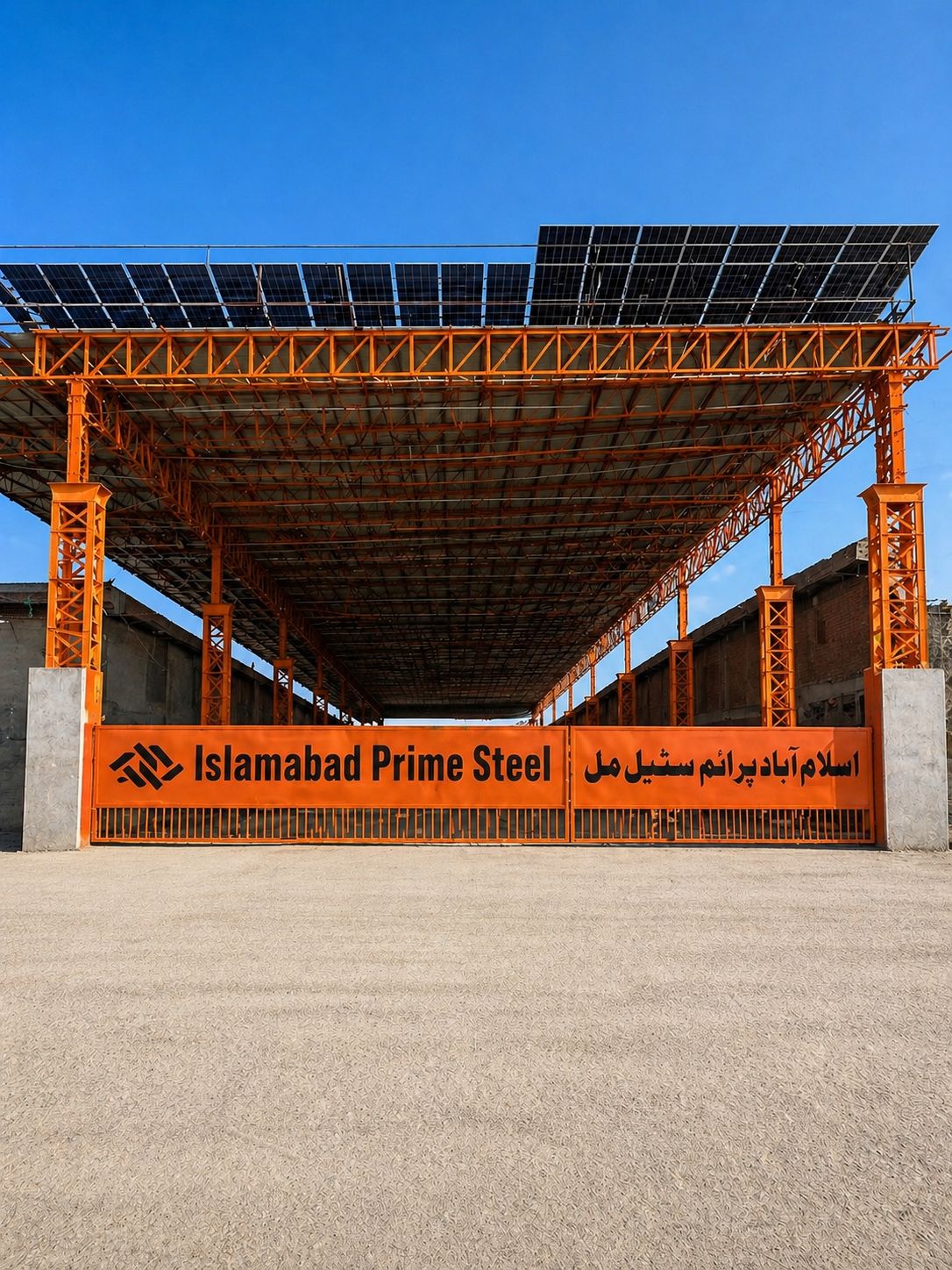 Steel manufacturing plant